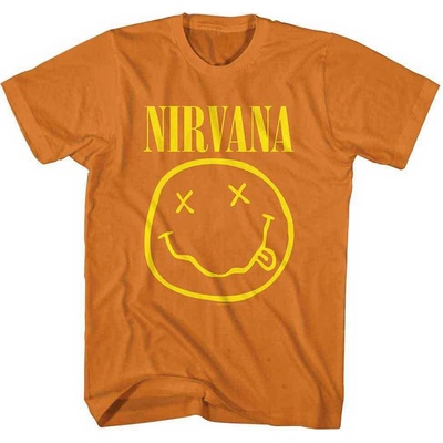 Nirvana Yellow Happy Face Oranžová