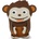 Affenzahn Small Monkey Affe 001-035