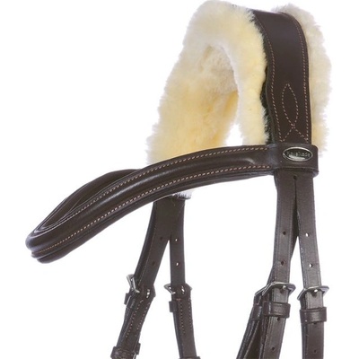 KAVALKADE Uzdečka Ivy Lambskin Hnedá