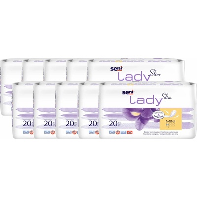 Seni Lady Slim Mini inkontinenčné vložky 10 x 20 ks