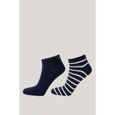 Gant ponožky ANKLE SOCKS 2-PACK MARINE
