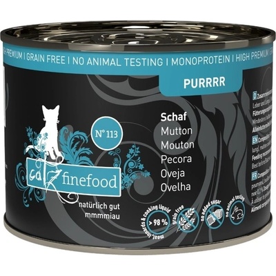 Catz finefood Purr No.113 s ovčím mäsom 200 g