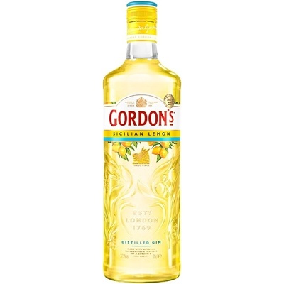 Gordon's Sicilian Lemon 37,5% 0,7 l (holá láhev)