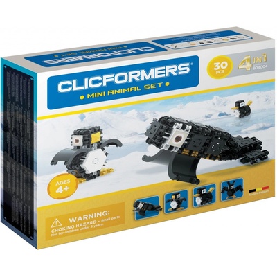 Clicformers stavebnice Mini zvířata