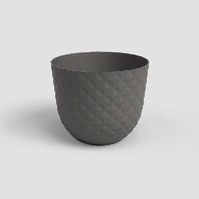 Artevasi Květináč HAVANA 20cm plast šedá MUD GREY