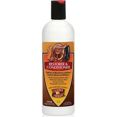 LEATHER THERAPY restorer pro renovaci staré kůže ABSORBINE 473 ml