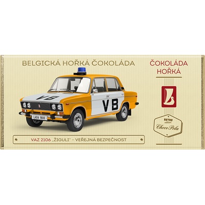 CHOCO POLA VAZ 2106 „Žiguli“ Veřejná bezpečnost hořká 100 g