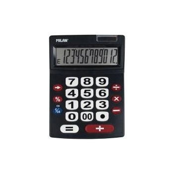 MILAN Calculator Milan Black (22, 5 x 14 x 3 cm)