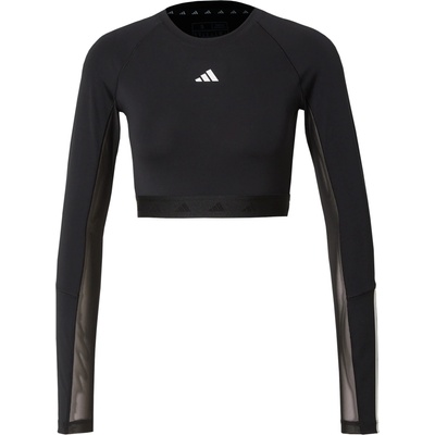 Adidas performance Функционална тениска 'Hyperglam' черно, размер XL