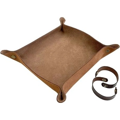 Kožený rolovací Dice Tray