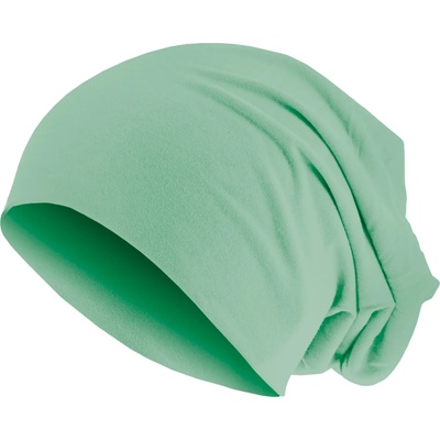 Masterdis Бийни шапка в пастелен цвят тъмна мента Pastel Jersey Beanie lt. mintUB-10579-01016 - Мента, размер one size