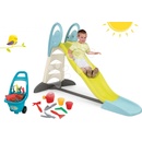 Smoby 310261-17 šmykľavka Toboggan XL s vodou+vozík pre záhradníka Piknik