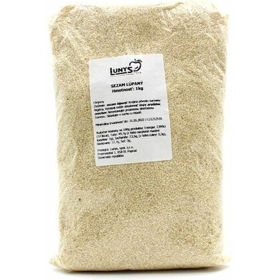 Lunys Sezamové semienka biele 1000 g