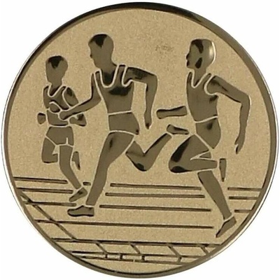 Beh Emblém Nálepka na trofej Ø 50 mm zlatá