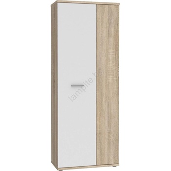 FORTE Комод/шкаф за обувки simo, дъб сонома/бял (fr0071)