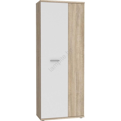 FORTE Комод/шкаф за обувки simo, дъб сонома/бял (fr0071)