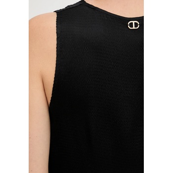 TWINSET Блуза Twinset дамска в черно с изчистен дизайн 252TP2363 (252TP2363)