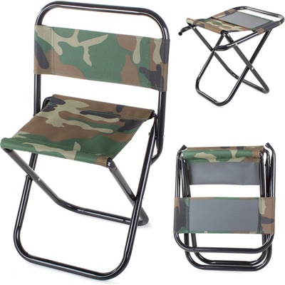 Verk 01664 Kempingová skládací židlička maskáč