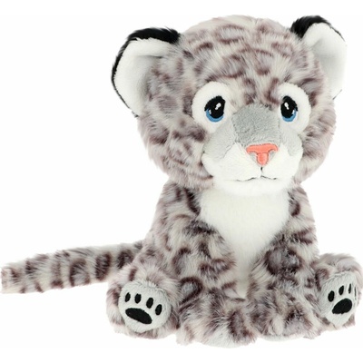 Keel Toys SE3745 Keeleco Levhart sněžný eko 14 cm