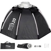 Triopo K3-120 softbox s držiakmi Bowens + voštinová mriežka 120 cm
