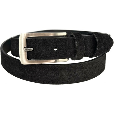 Penny Belts kožený opasek 25-176-S60 černý
