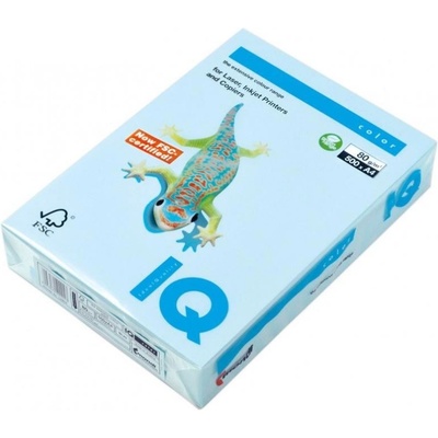 Papír IQ Color A4 80 g BL29 světle modrý 500listů