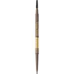 Eveline Cosmetics Micro Precise водоустойчив молив за вежди с четка 2 в 1 цвят 02 Soft Brown 4 гр