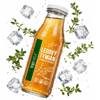 Topnatur Ledový tymián sirup z pravých bylinek 500 ml