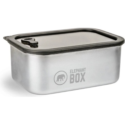 Elephant Box Nerezový box do mikrovlnky se skleněným víkem 1l