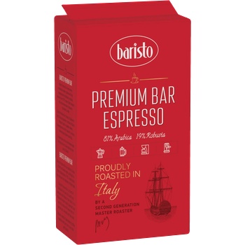 Baristo Premium Bar Espresso, 250 гр. мляно кафе