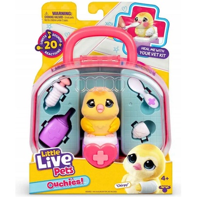 Moose Toys Little Live Pets Interaktivní sada veterinář Piskle Chirpy