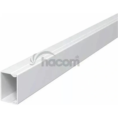 Žľab káblový LHD 40X20 HC 40x20mm 2m PVC biely