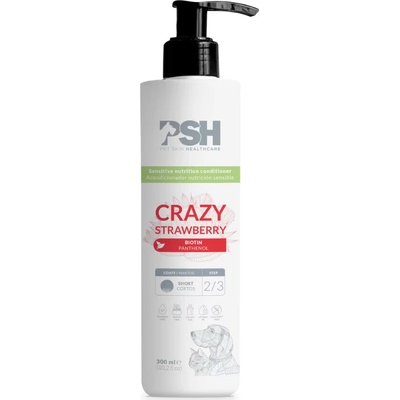 PSH Home Groomers Přírodní Kondicionér pro psy Crazy Strawberry 300 ml