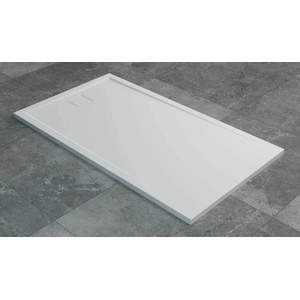 SanSwiss Правоъгълно бяло душ корито SanSwiss Livada W20A 80x100 см slim (W20AS08010004)