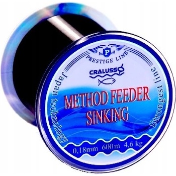 Cralusso Method Feeder Sinking 600 m 0,18 mm 4,6 kg