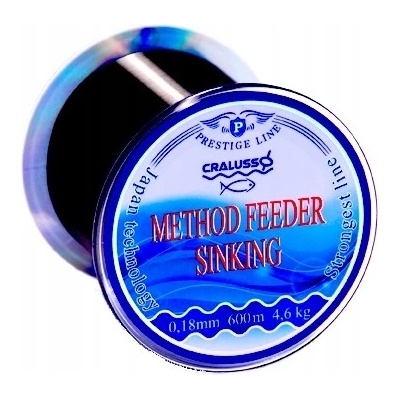 Cralusso Method Feeder Sinking 600 m 0,18 mm 4,6 kg