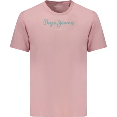 Pepe Jeans Мъжка тениска с къс ръкав pepe jeans, Размер m, Цвят Роза (pm5010178eggon_rs316)