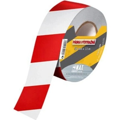 M.A.T. Group Výstražná páska 75 mmx500 m CRV-BÍ 799244