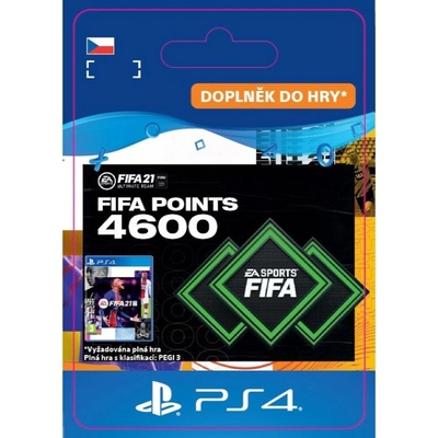 PlayStation FIFA 21 - 4600 FUT Points CZ