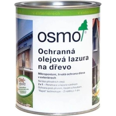 Osmo 1140 Efekt ochranná olejová lazura na dřevo 2,5 l Stříbrný akát