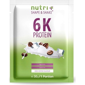 nutri + Пробен размер на веган протеин на прах 6K - Iced Coffee