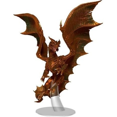WizKids D&D Miniatures Icons of the Realms Adult Copper Dragon