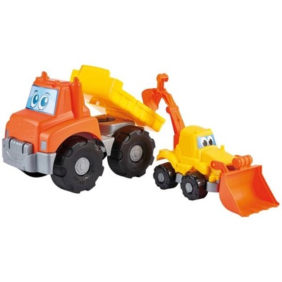 Ecoiffier Камион и товарач с гребло