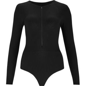 Oy Дамски бански костюм Oy Women's Surfanzug Orfe Swimsuit - Schwarz Gerippt - размер L (150-6141-0214)