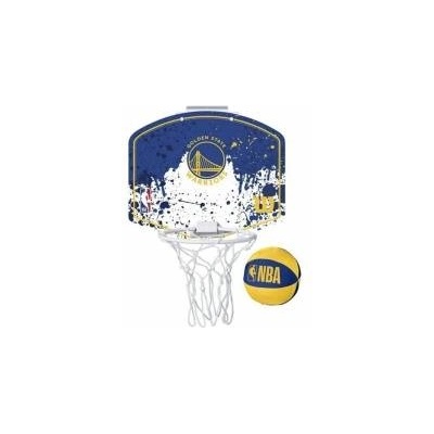 Wilson Баскетболен Кош Wilson Nba Team Mini Hoop - Golden State Warriors Син