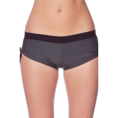 Pole dance kraťasy Emily 20 šedá / černá