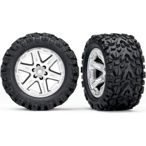 Traxxas колело 2.8", диск RXT сатенена гума Talon Extreme (чифт) (заден)