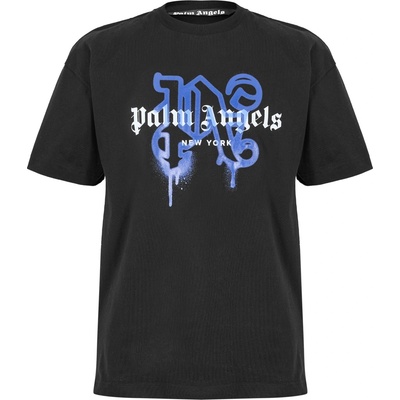 Palm angels Тениска PALM ANGELS Men's Ny Mono T-Shirt - Black Blue