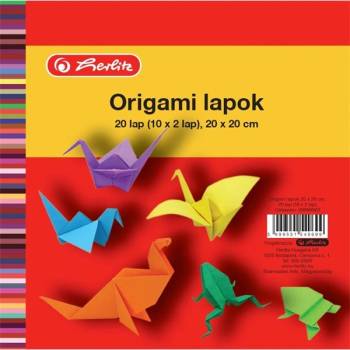 Herlitz 20x20cm 20 листа оригами лист 09088923 (09088923)