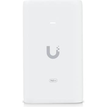 Ubiquiti PoE адаптер Ubiquiti - 10G PoE++, 60W, бял (UACC-POE-PLUSPLUS-10G-EU)